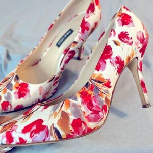 Floral heels